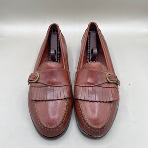 Men's Brown Leather Loafers (LOT 418)
